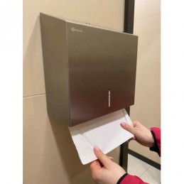 Falthandtücher Weiß Einmal Papier 1-lagig V-Falz