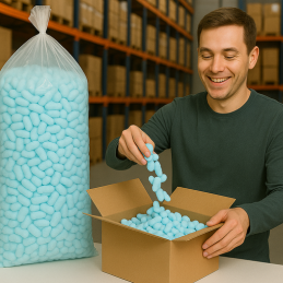 Verpackungschips Packpolster
