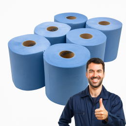 Blau  Putztuch
