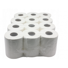 24 Rollen Papierwischtücher WEISS – 24X60m, Werkstatt & Industrie