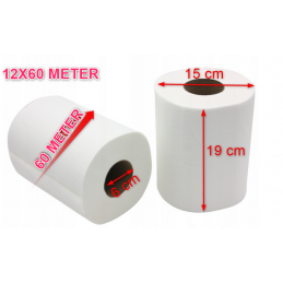 24x Putzrollen Werkstattrolle Zellstoff PREMUM