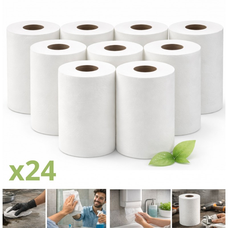 Putzrollen-Werkstattrolle-Zellstoff