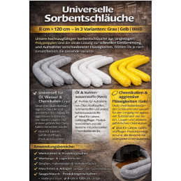 Ölbindeschlauch