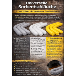 Ölbindeschlauch