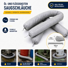 Ölbindeschlauch