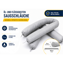 Ölbindeschlauch