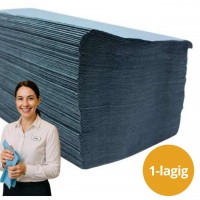 Papierhandtücher 1-lagig aus Recyclingpapier | Hygienisch & Umweltfreundlich