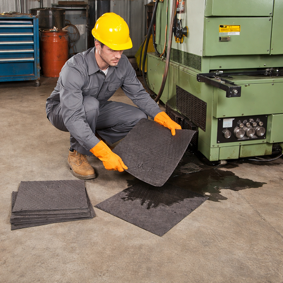 Sorbent-Saugmatte-Rolle