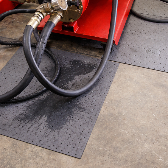 Sorbent-Saugmatte-Rolle